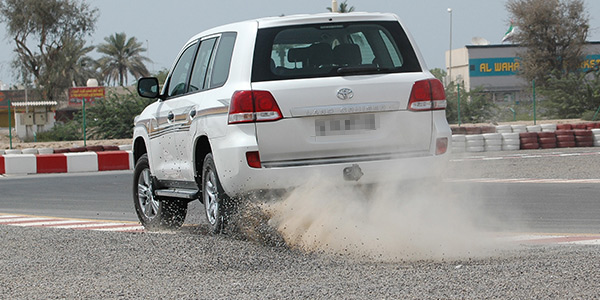 UAE Armored SUV Driver Training